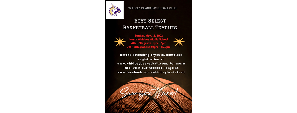 Boys in grades 4th-8th TRYOUTS