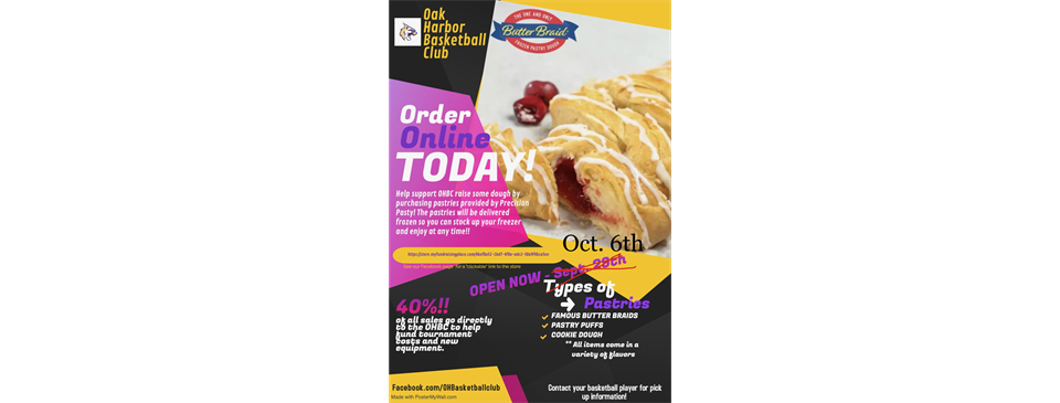 Butter Braid Fundraiser is now open