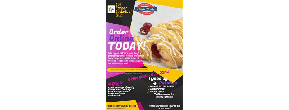 Pastry Fundraiser 