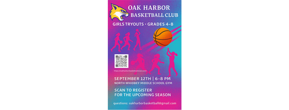 Girl’s tryouts- grades 4-8